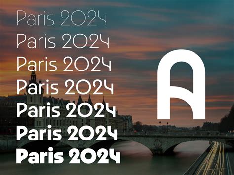 paris 2024 font download free